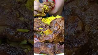 Mutton curry eating foodie asmreating mukbang