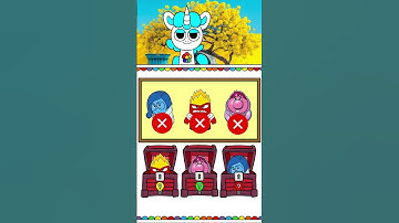 Guess the correct characters - Inside Out 2 puzzle game #shorts #puzzle #insideout2  #sprunki