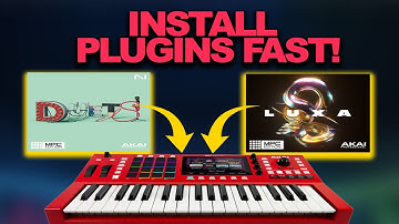 The BEST Way to Add Native Instruments Plugins to Your MPC