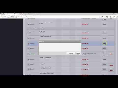 How to upload Compliance Documents in ETS Portal