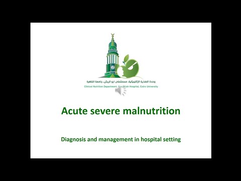 Acute Severe Malnutrition Dr Shrouk Moataz Abdallah
