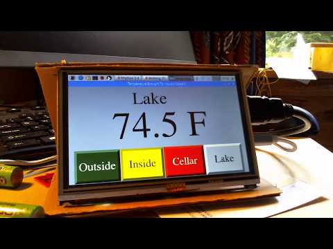 Raspberry pi with DS18B20