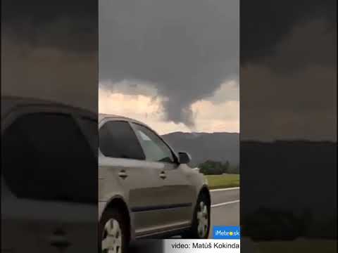 Tornádo na východe Slovenska - 5.8.2021
