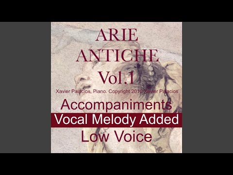 Regardez Vittoria mio core in A Major, Melody Added sur YouTube