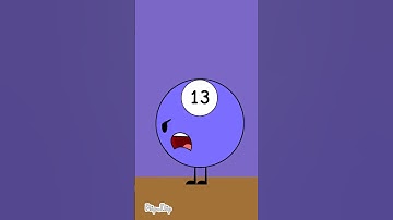13 Ball Pissed Off The Wrong Hat #rafiffalah #tal_on #meme #animation #flipaclip #osc #shorts