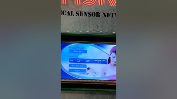 Smart Campus Medical Sensor Network (1st Prototype) BMI tracking machine