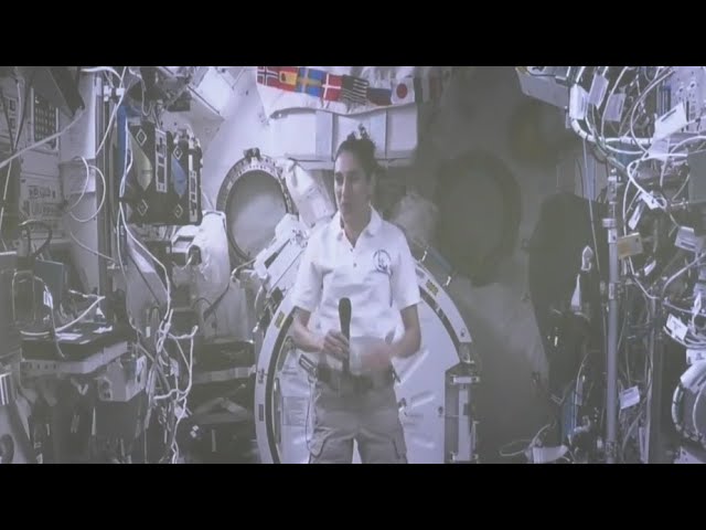 Astronaut Speaks To People With Special Needs On Li