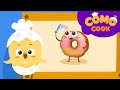 Kids animation | How to make Donut | Como Cook