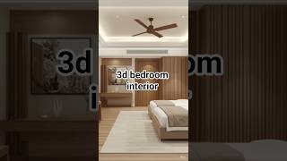 3d bedroom interior design #3dinterior #interiordesign