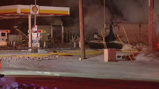 Large fire breaks out at Clermont County gas station
