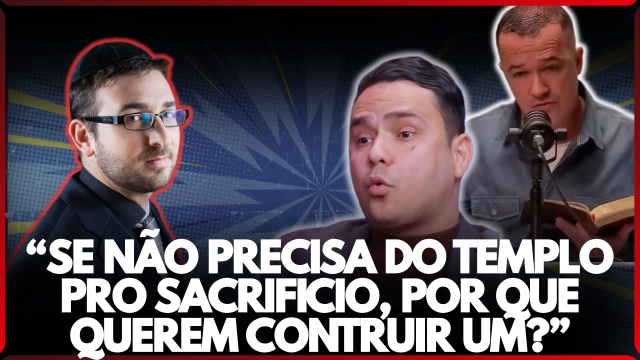 Rabino AFIRMA que não precisa do Templo para Sacrifícios… e é CONFRONTADO por Pastor ao vivo!