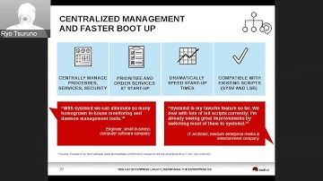 What is new in RHEL7 - Ryoichiro Tsuruno