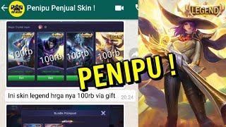 AWAS ADA MODUS PENIPUAN BARU DI MOBILE LEGENDS ! KITA KERJAIN SAMPAI MAMPUS