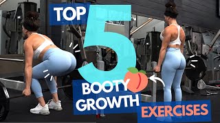 5 MUST DO GLUTE EXERCISES FOR BOOTY GROWTH | Strong + Lean ep. 2