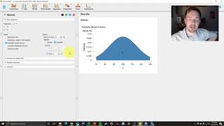 JASP Tutorial #6: How to Create a Normal Distribution and Examine Probability