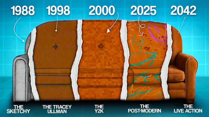 The Evolution of Simpsons Couch Gags..