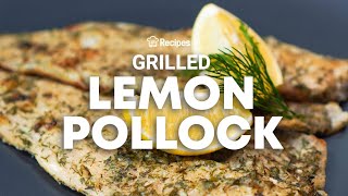 EASY GRILLED LEMON FISH FILLET RECIPE using Pollock fillets | Recipes.net