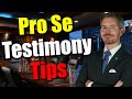 Why Judges Stop Listening When You Testify | Pro Se Courtroom Mistakes