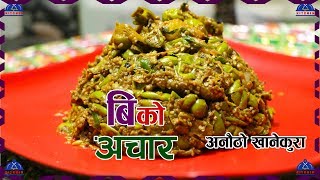 बि को अचार एउटा नयाँ खानेकुरा । Bee Ko Achar | Bi Ko Achar | Nepali Achar Recipe | sajilo kitchen