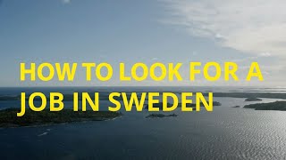 How to look for a job in Sweden screenshot 3