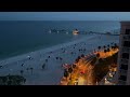 Enjoy Beautiful Sunrise at Tampa Beach | ASMR Soothing Wind Sounds for Relaxation & Sleeping