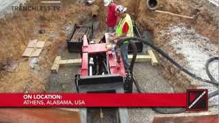 TRENCHLESS TV: Static Pipe Bursting for Sewer Replacement in Athens, Alabama