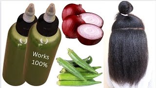 Overnight Hair Growth 2 Food Mix To Grow Back Alopecia Baldness shedding 3 Times Unstoppable Faster