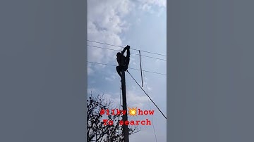 how to search 11kv line fault  🔥#electricity #electrical work #11kv