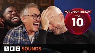 Gary Lineker, Alan Shearer & Micah Richard's funniest moments | Match of the Day: Top 10 | Series 10
