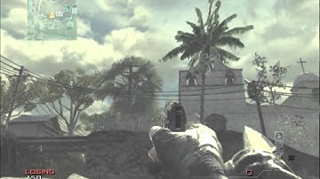 MW3 Once In A Life Time Throwing Knife Across Map