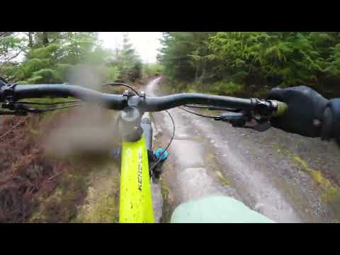 Hamsterley Forest on the standard red and blacks riding my 180mm travel Specialized Kenevo eBike