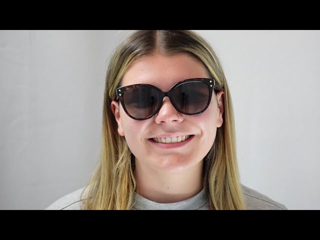 Michael Kors Jan MK2045 Sunglasses Female Fit Guide - YouTube