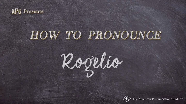 How to Pronounce Rogelio (Real Life Examples!)