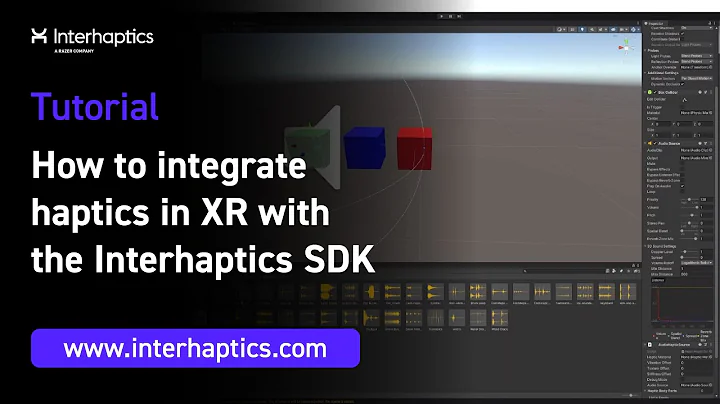 How to integrate haptics in XR with the Interhaptics SDK