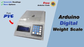 How to Make DIY Digital Arduino Weight Scale from PVC Pipe | 5kg Electronic Scale | DIY Electronics