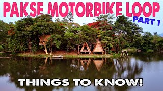 BOLAVEN LOOP, LAOS (Part 1) | Miss Noy Bike Rental, Mr Vieng Coffee Tour & Fandee Island Review 🏍️