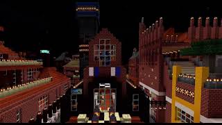 my Minecraft city after 2 years