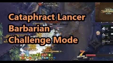 [Final Rebalance] AoE: Cata Barb - Tree of Savior