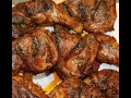 Cuisse de poulet brais au four  baked chicken thigh