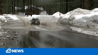 South Lake Tahoe impacted by severe flooding, structure collapses