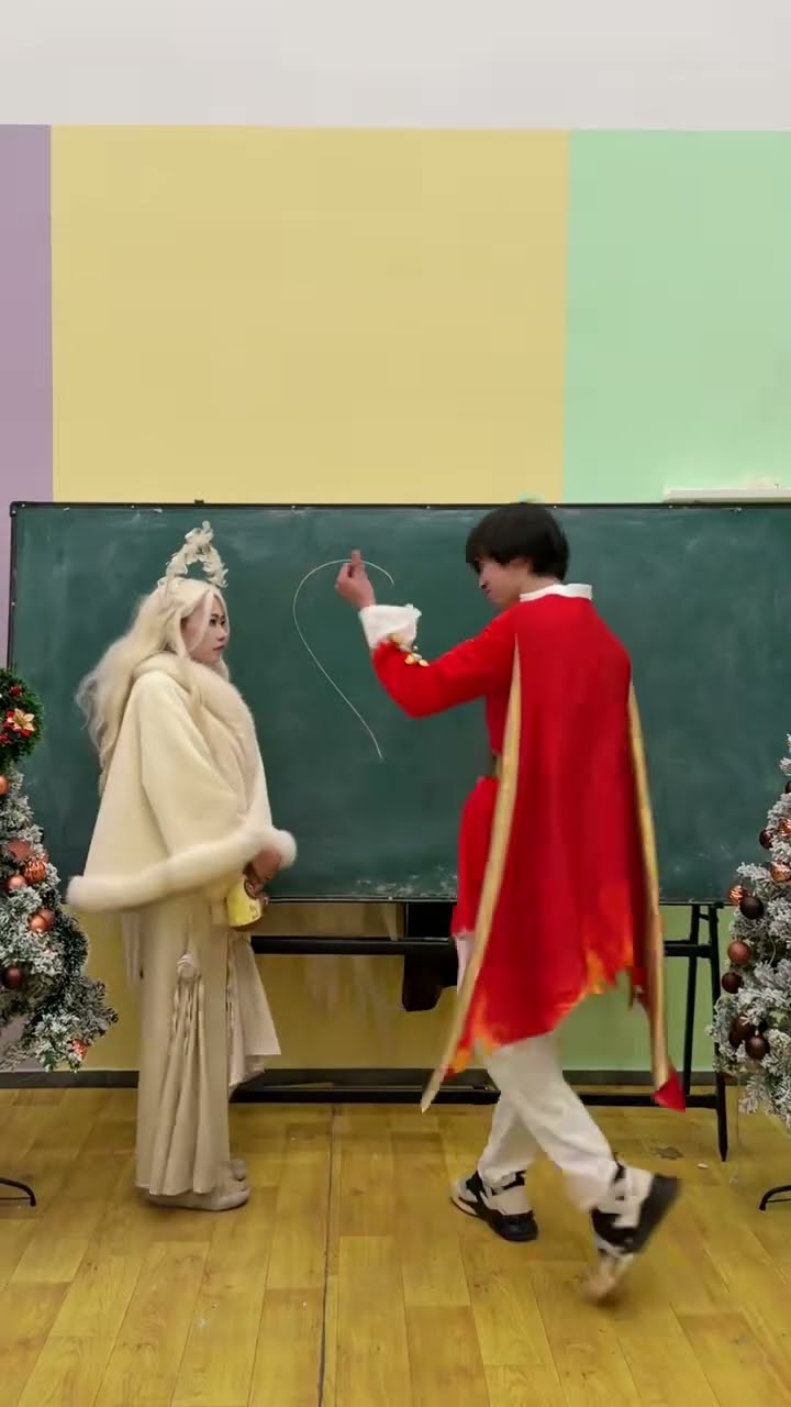 It turns out that the clown and the angel are a pair
