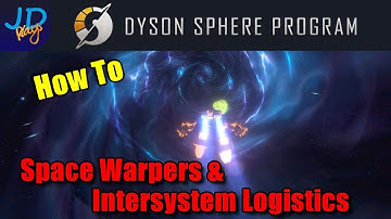 Hoe ruimtewarpers en interstellaire logistiek werken 🤖 Dyson Sphere-programma 🤖 Tutorial