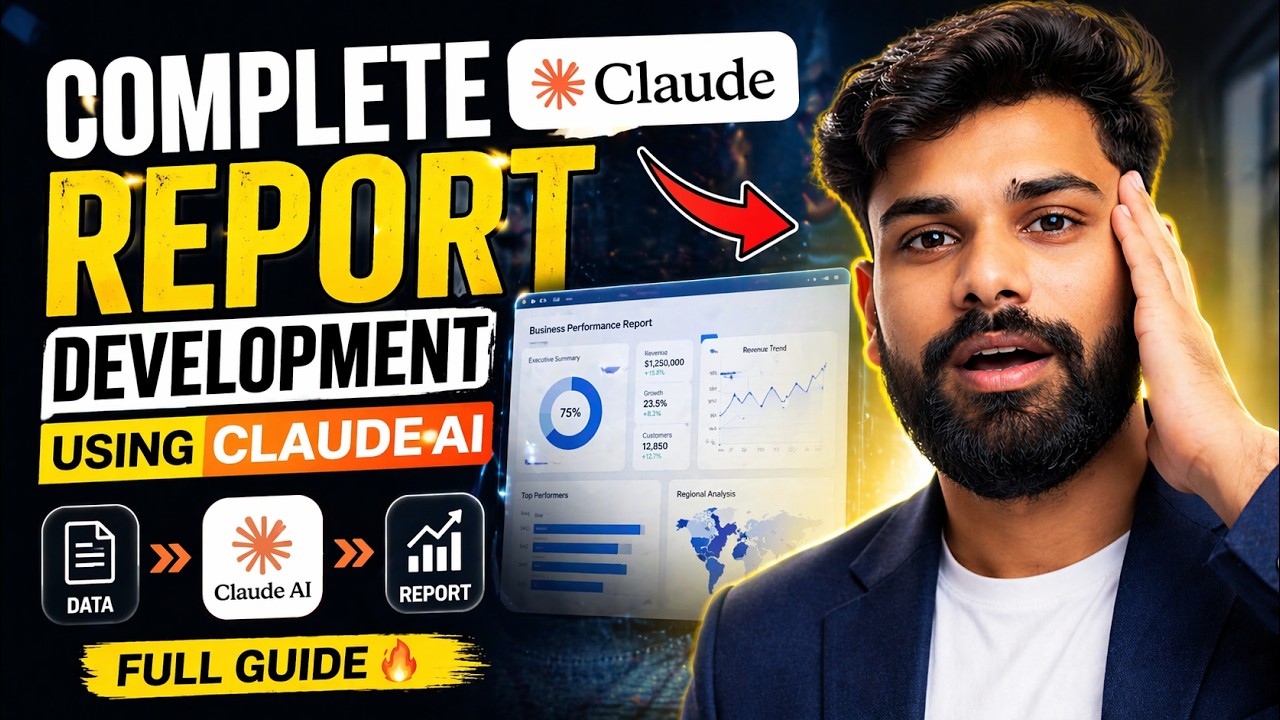 Create Professional Reports in Minutes with Claude AI 😱 (Full Guide) # ...