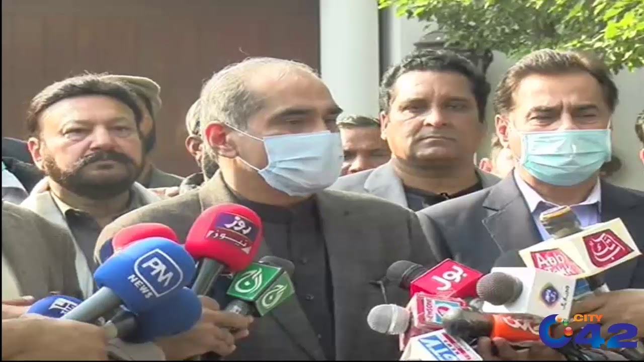 Rana Sanaullah And Khawaj Saad Rafeeq Media Talk - YouTube