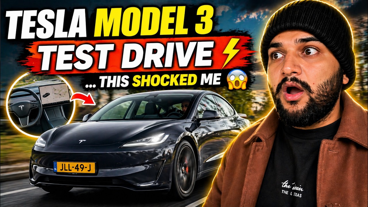 😳 Tesla Model 3 Test Drive | I Didn’t Expect THIS… ⚡ - YouTube