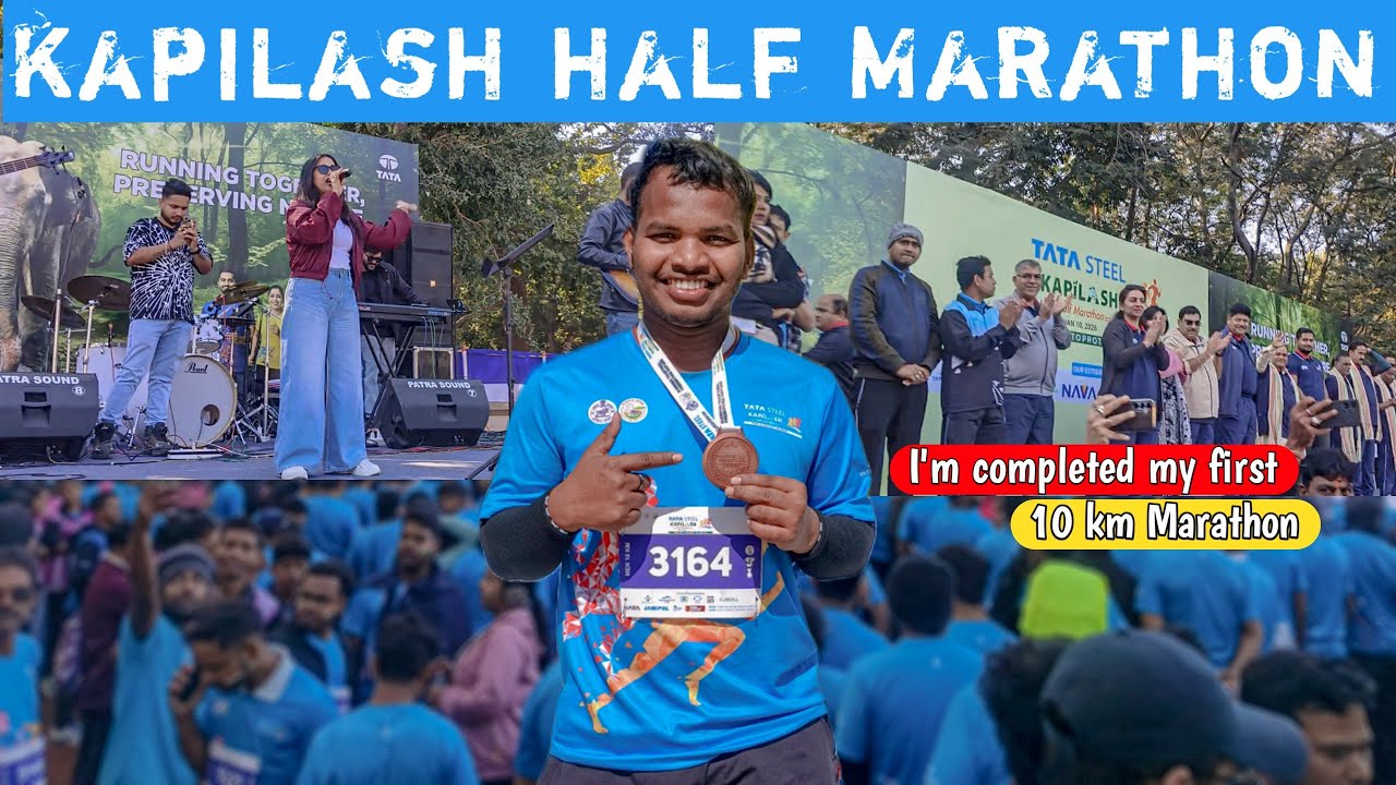 TATA steel Kapilash half marathon 2026 | Be A Manav