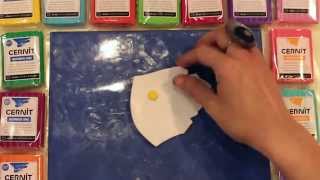 Crumpling Flower - Cernit Workshop By Ana Belchi