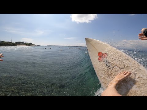 POV: Surfing Glassy and Tropical Gili Trawangan, Indonesia