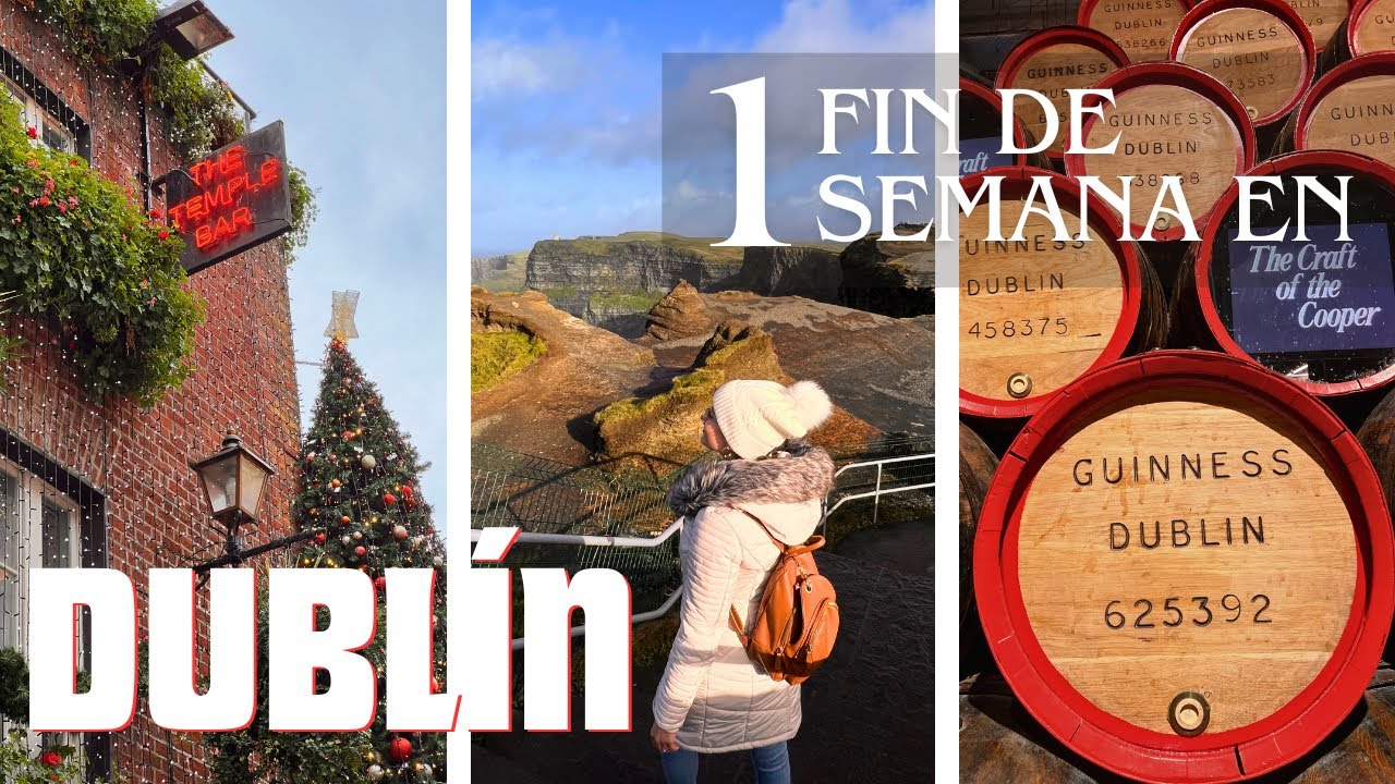 Temple Bar, Trinity College, Cliffs of Moher y la Guinness Storehouse | Irlanda