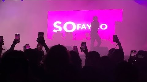 SoFaygo - “Hell Yeah” LIVE @ Smokers Club Fest 2022
